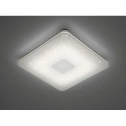 Trio Leuchten SAMURAI Deckenleuchte LED Weiß, 1-flammig, Fernbedienung -LED Leuchten Verkäufe trio leuchten samurai deckenleuchte 628613001 4