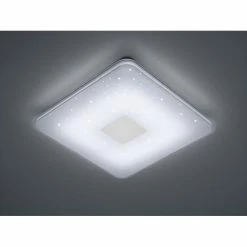 Trio Leuchten SAMURAI Deckenleuchte LED Weiß, 1-flammig, Fernbedienung -LED Leuchten Verkäufe trio leuchten samurai deckenleuchte 628613001 5