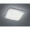 Trio Leuchten SAPPORO Deckenleuchte LED Wei&szlig;, 1-flammig, Fernbedienung