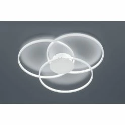 Trio Leuchten SEDONA Deckenleuchte LED Weiß, 1-flammig