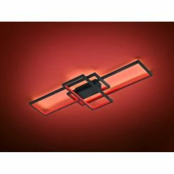 Trio Leuchten Thiago Deckenleuchte LED Anthrazit, 1-flammig, Fernbedienung, Farbwechsler -LED Leuchten Verkäufe trio leuchten thiago deckenleuchte 652610342 2