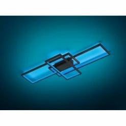 Trio Leuchten Thiago Deckenleuchte LED Anthrazit, 1-flammig, Fernbedienung, Farbwechsler -LED Leuchten Verkäufe trio leuchten thiago deckenleuchte 652610342 3