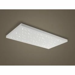Trio Leuchten TITUS Deckenleuchte LED Weiß, 1-flammig, Fernbedienung -LED Leuchten Verkäufe trio leuchten titus deckenleuchte 676611031 2