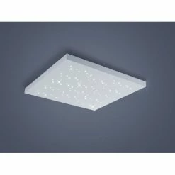 Trio Leuchten TITUS Deckenleuchte LED Weiß, 1-flammig, Fernbedienung -LED Leuchten Verkäufe trio leuchten titus deckenleuchte 676617531 2