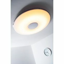 Trio Leuchten TOKYO Deckenleuchte LED Chrom, 1-flammig, Fernbedienung -LED Leuchten Verkäufe trio leuchten tokyo deckenleuchte 628915001 14