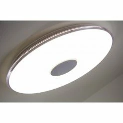 Trio Leuchten TOKYO Deckenleuchte LED Chrom, 1-flammig, Fernbedienung -LED Leuchten Verkäufe trio leuchten tokyo deckenleuchte 628915001 28