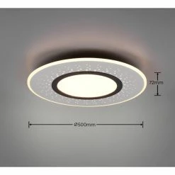 Trio Leuchten Verus Deckenleuchte LED Nickel-Matt, 1-flammig, Fernbedienung -LED Leuchten Verkäufe trio leuchten verus deckenleuchte 626910307 11