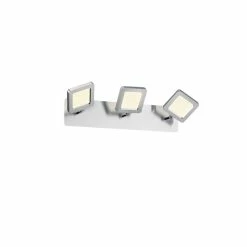 Trio Leuchten VISION Deckenleuchte LED Nickel-Matt, 3-flammig -LED Leuchten Verkäufe trio leuchten vision deckenleuchte 872670307 3