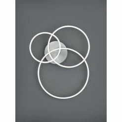 Trio Leuchten Winona Deckenleuchte LED Nickel-Matt, 2-flammig, Fernbedienung, Farbwechsler -LED Leuchten Verkäufe trio leuchten winona deckenleuchte 670810607 7