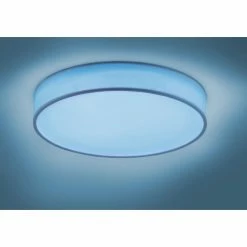Trio Leuchten WiZ DIAMO Deckenleuchte LED Weiß, 1-flammig, Fernbedienung, Farbwechsler -LED Leuchten Verkäufe trio leuchten wiz diamo deckenleuchte 651915501 2