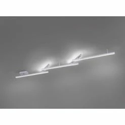 Trio Leuchten WiZ MELBY Deckenleuchte LED Nickel-Matt, 1-flammig, Fernbedienung, Farbwechsler -LED Leuchten Verkäufe trio leuchten wiz melby deckenleuchte 651210507 3