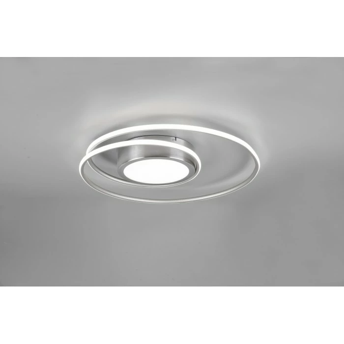 Trio Leuchten Yava Deckenleuchte LED Nickel-Matt, 1-flammig, Fernbedienung 5 Trio Leuchten Yava Deckenleuchte LED Nickel-Matt, 1-flammig, Fernbedienung – Bild 5