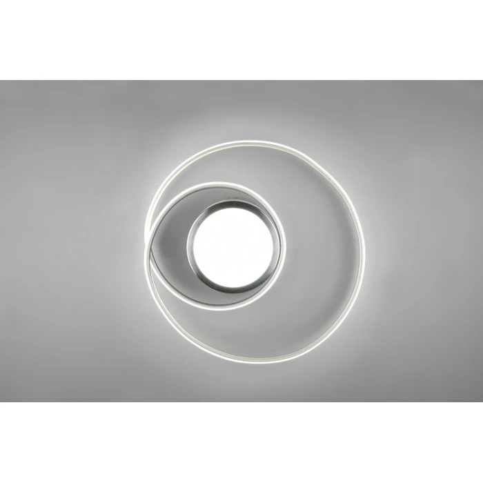 Trio Leuchten Yava Deckenleuchte LED Nickel-Matt, 1-flammig, Fernbedienung 7 Trio Leuchten Yava Deckenleuchte LED Nickel-Matt, 1-flammig, Fernbedienung – Bild 7