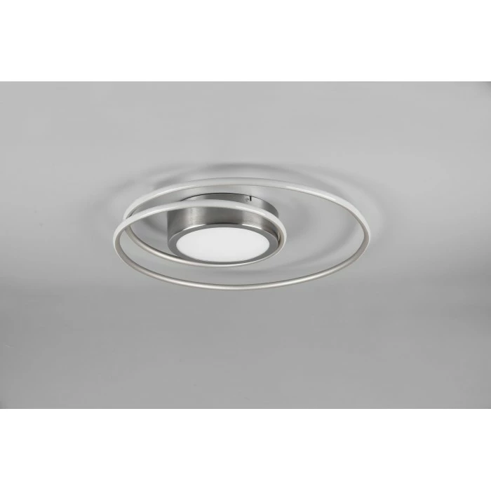 Trio Leuchten Yava Deckenleuchte LED Nickel-Matt, 1-flammig, Fernbedienung 8 Trio Leuchten Yava Deckenleuchte LED Nickel-Matt, 1-flammig, Fernbedienung – Bild 8