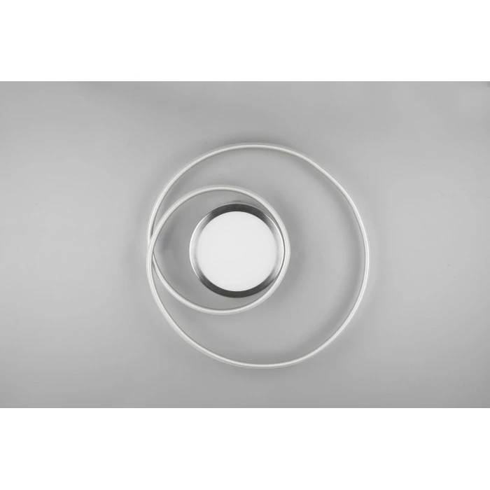 Trio Leuchten Yava Deckenleuchte LED Nickel-Matt, 1-flammig, Fernbedienung 10 Trio Leuchten Yava Deckenleuchte LED Nickel-Matt, 1-flammig, Fernbedienung – Bild 10