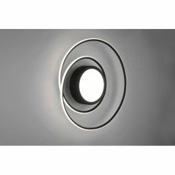 Trio Leuchten Yava Deckenleuchte LED Schwarz, 1-flammig, Fernbedienung -LED Leuchten Verkäufe trio leuchten yava deckenleuchte 672310232 5