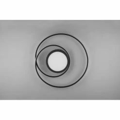 Trio Leuchten Yava Deckenleuchte LED Schwarz, 1-flammig, Fernbedienung -LED Leuchten Verkäufe trio leuchten yava deckenleuchte 672310232 9