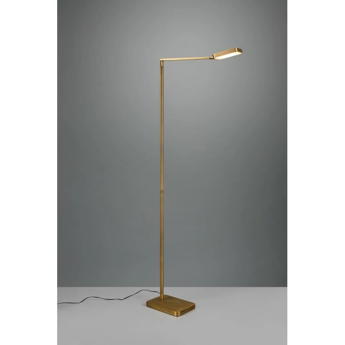 Trio Leuchten Trio Pavia Stehleuchte LED Altmessing, 1-flammig 1 Trio Leuchten Trio Pavia Stehleuchte LED Altmessing, 1-flammig