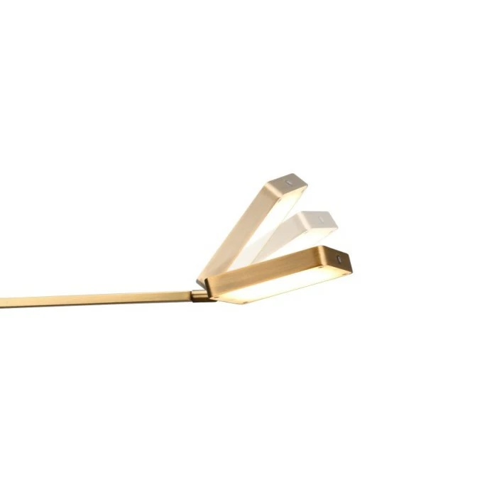 Trio Leuchten Trio Pavia Stehleuchte LED Altmessing, 1-flammig 13 Trio Leuchten Trio Pavia Stehleuchte LED Altmessing, 1-flammig – Bild 13