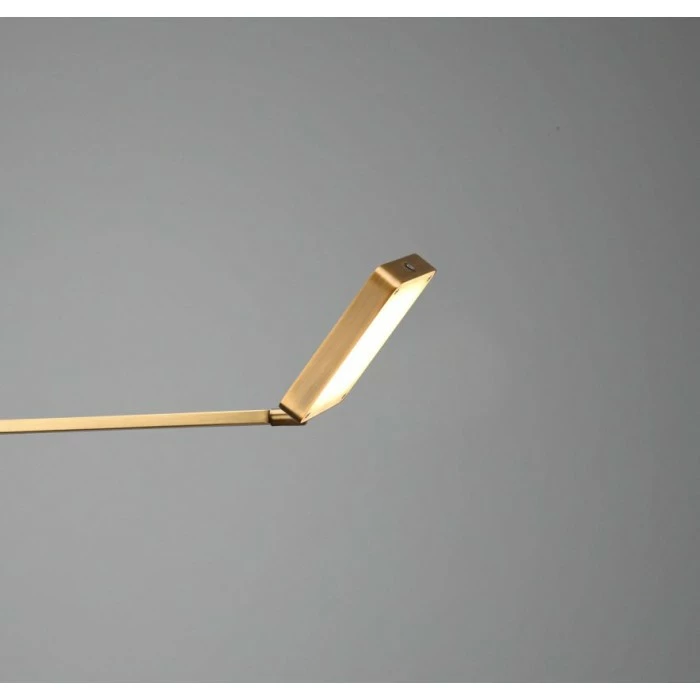 Trio Leuchten Trio Pavia Stehleuchte LED Altmessing, 1-flammig 14 Trio Leuchten Trio Pavia Stehleuchte LED Altmessing, 1-flammig – Bild 14