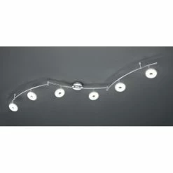 Trio Leuchten Trio PILATUS Deckenspot LED Chrom, 6-flammig