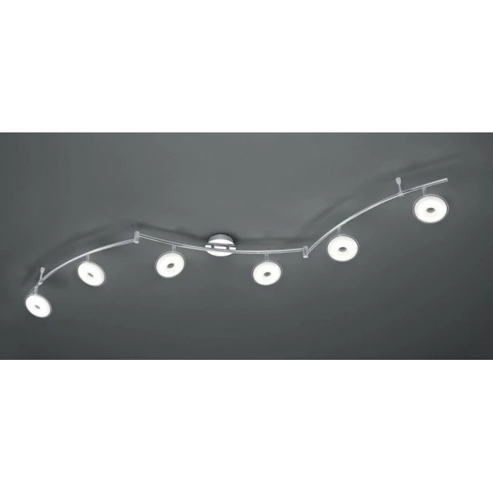 Trio Leuchten Trio PILATUS Deckenspot LED Chrom, 6-flammig 1 Trio Leuchten Trio PILATUS Deckenspot LED Chrom, 6-flammig