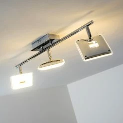 Trio Leuchten Trio Pontius Deckenspot LED Chrom, 3-flammig -LED Leuchten Verkäufe trio pontius deckenspot 875810306 10