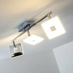 Trio Leuchten Trio Pontius Deckenspot LED Chrom, 3-flammig -LED Leuchten Verkäufe trio pontius deckenspot 875810306 8