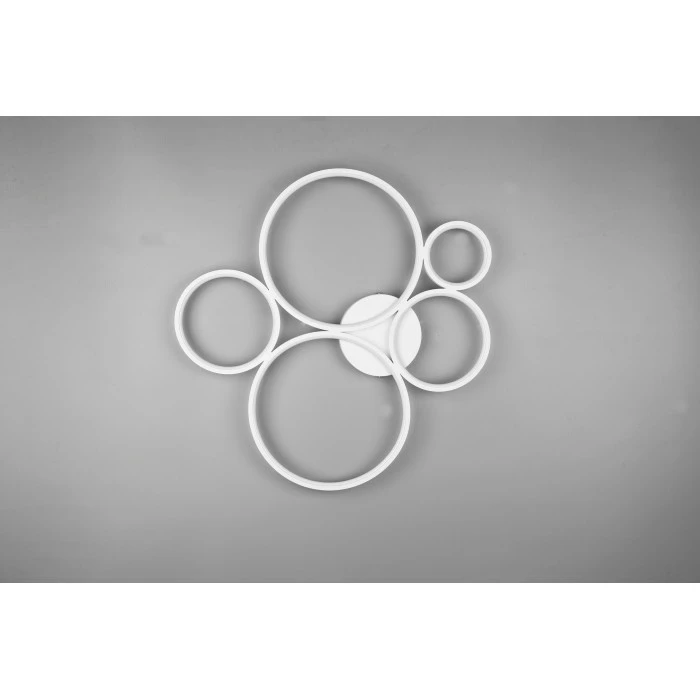 Trio Leuchten Trio Rondo Deckenleuchte LED Weiß, 1-flammig 5 Trio Leuchten Trio Rondo Deckenleuchte LED Weiß, 1-flammig – Bild 5