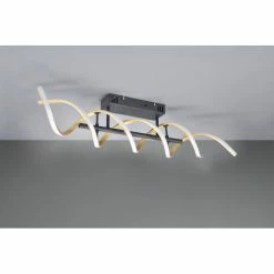 Trio Leuchten Trio Sequence Deckenleuchte LED Messing, Schwarz, 1-flammig -LED Leuchten Verkäufe trio sequence deckenleuchte 641810208 13