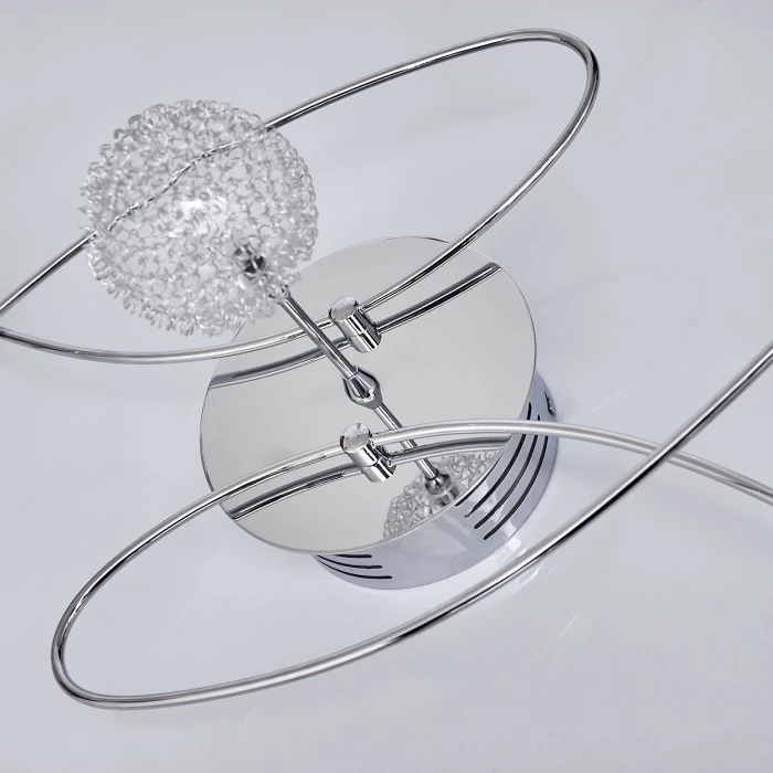 Hofstein Tucurú Deckenleuchte LED Chrom, 5-flammig 8 Hofstein Tucurú Deckenleuchte LED Chrom, 5-flammig – Bild 8