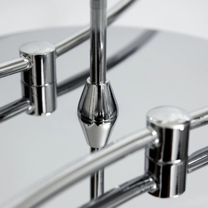 Hofstein Tucurú Deckenleuchte LED Chrom, 5-flammig 10 Hofstein Tucurú Deckenleuchte LED Chrom, 5-flammig – Bild 10