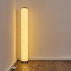 Hofstein Tumba Stehleuchte LED Weiß, 1-flammig, Fernbedienung, Farbwechsler -LED Leuchten Verkäufe tumba stehleuchte h3307328 10