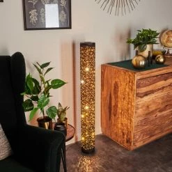 Hofstein Tumba Stehleuchte LED Schwarz, 1-flammig -LED Leuchten Verkäufe tumba stehleuchte h3416624 6