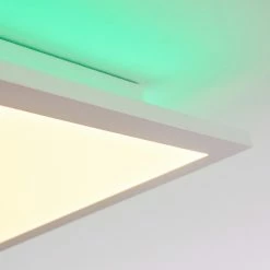 Hofstein Turbala LED Panel Weiß, 2-flammig, Fernbedienung, Farbwechsler -LED Leuchten Verkäufe turbala led panel h3381366 12