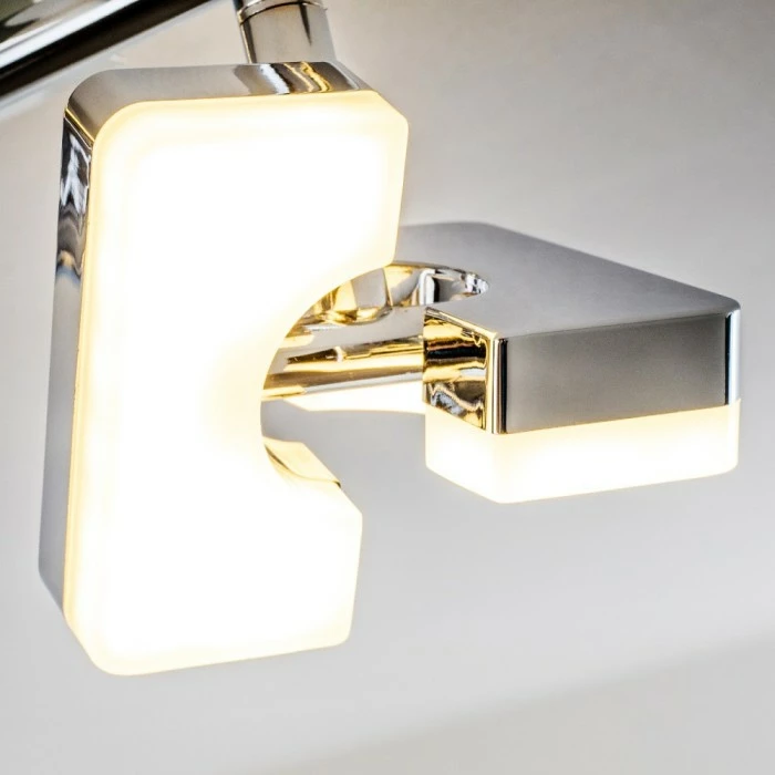 Hofstein Turin Deckenspot LED Chrom, 2-flammig 12 Hofstein Turin Deckenspot LED Chrom, 2-flammig – Bild 12