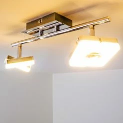 Hofstein Turin Deckenspot LED Chrom, 2-flammig 38 Hofstein Turin Deckenspot LED Chrom, 2-flammig -LED Leuchten Verkäufe turin deckenspot h167619 12