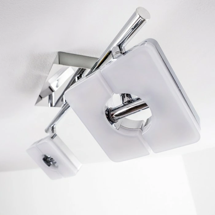 Hofstein Turin Deckenspot LED Chrom, 2-flammig 18 Hofstein Turin Deckenspot LED Chrom, 2-flammig – Bild 18