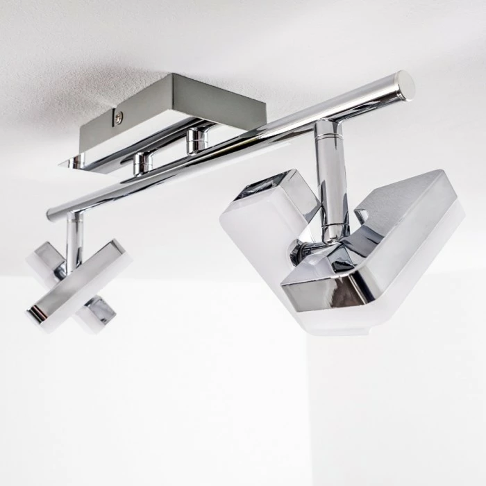 Hofstein Turin Deckenspot LED Chrom, 2-flammig 19 Hofstein Turin Deckenspot LED Chrom, 2-flammig – Bild 19