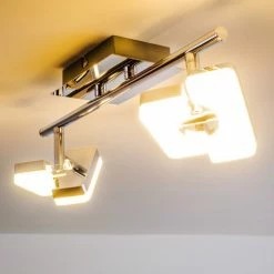 Hofstein Turin Deckenspot LED Chrom, 2-flammig 28 Hofstein Turin Deckenspot LED Chrom, 2-flammig -LED Leuchten Verkäufe turin deckenspot h167619 2