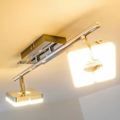 Hofstein Turin Deckenspot LED Chrom, 2-flammig 30 Hofstein Turin Deckenspot LED Chrom, 2-flammig -LED Leuchten Verkäufe turin deckenspot h167619 4