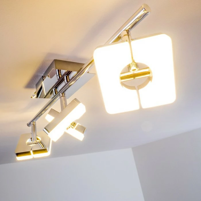 Hofstein Turin Deckenspot LED Chrom, 3-flammig 11 Hofstein Turin Deckenspot LED Chrom, 3-flammig – Bild 11