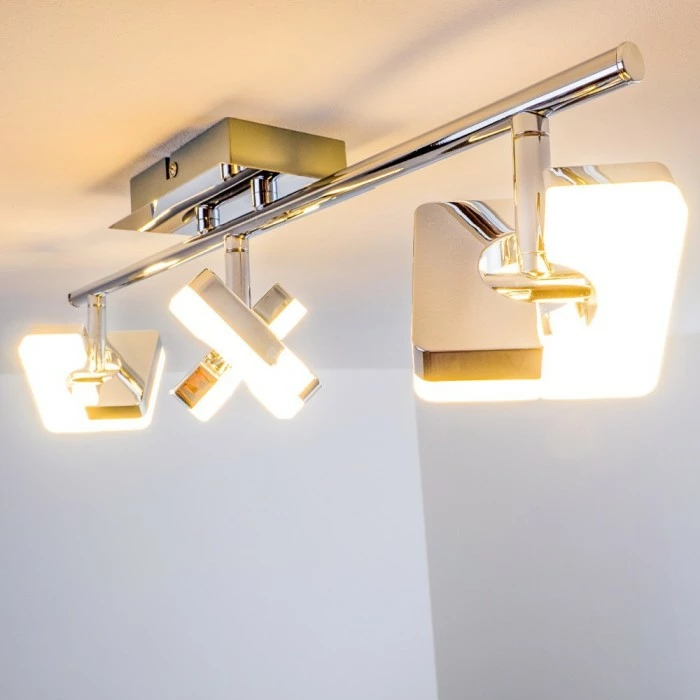 Hofstein Turin Deckenspot LED Chrom, 3-flammig 12 Hofstein Turin Deckenspot LED Chrom, 3-flammig – Bild 12