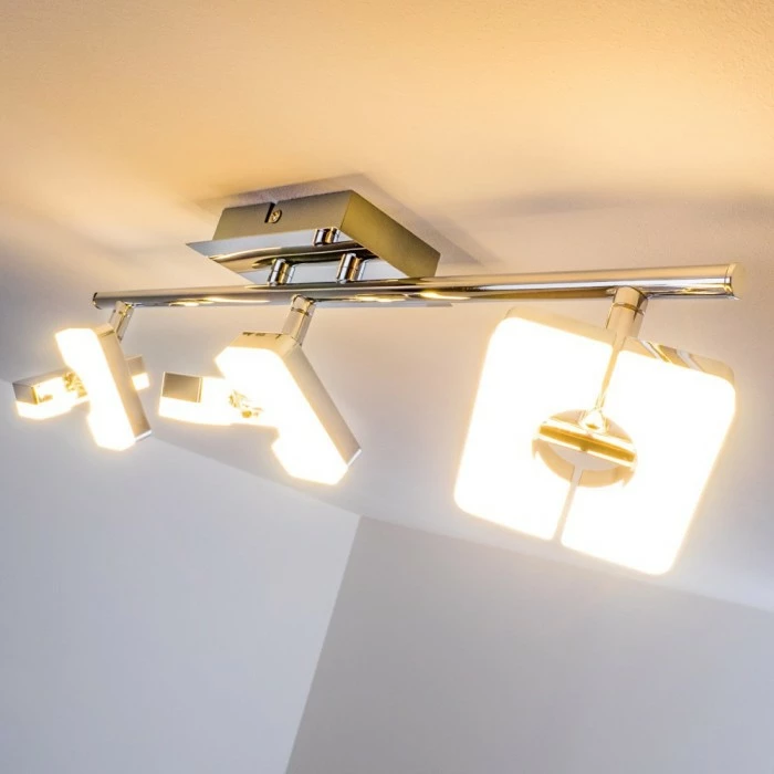 Hofstein Turin Deckenspot LED Chrom, 3-flammig 16 Hofstein Turin Deckenspot LED Chrom, 3-flammig – Bild 16