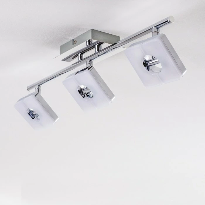 Hofstein Turin Deckenspot LED Chrom, 3-flammig 29 Hofstein Turin Deckenspot LED Chrom, 3-flammig – Bild 29