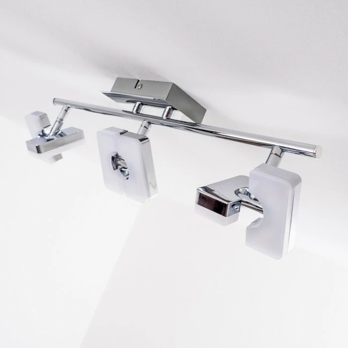 Hofstein Turin Deckenspot LED Chrom, 3-flammig 31 Hofstein Turin Deckenspot LED Chrom, 3-flammig – Bild 31