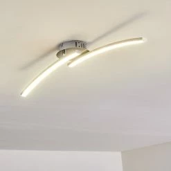 Hofstein Tusula Deckenleuchte LED Nickel-Matt, 2-flammig -LED Leuchten Verkäufe tusula deckenleuchte h3274347 22