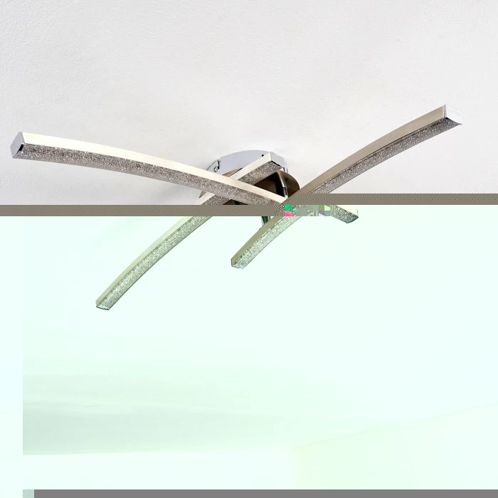 Hofstein Tusula Deckenleuchte LED Edelstahl, 3-flammig 20 Hofstein Tusula Deckenleuchte LED Edelstahl, 3-flammig – Bild 20