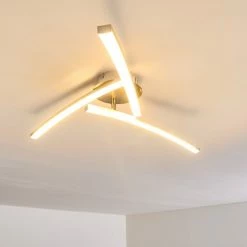 Hofstein Tusula Deckenleuchte LED Edelstahl, 3-flammig 26 Hofstein Tusula Deckenleuchte LED Edelstahl, 3-flammig -LED Leuchten Verkäufe tusula deckenleuchte h3274361 2