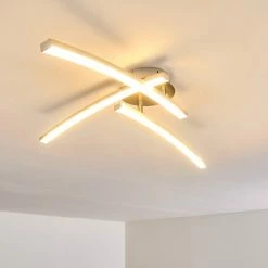 Hofstein Tusula Deckenleuchte LED Edelstahl, 3-flammig 28 Hofstein Tusula Deckenleuchte LED Edelstahl, 3-flammig -LED Leuchten Verkäufe tusula deckenleuchte h3274361 4